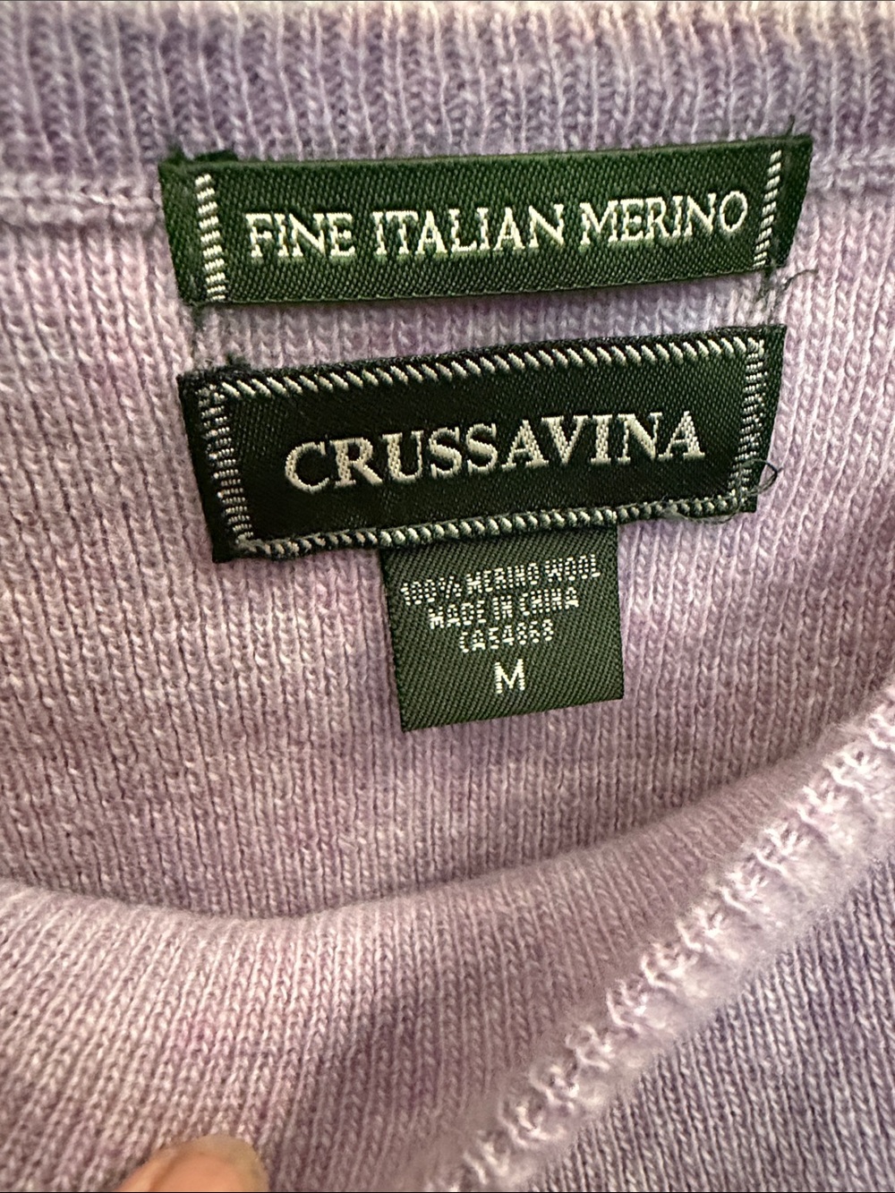 Lavender Ribbed Knit Tank Top - Picture 2 of 4